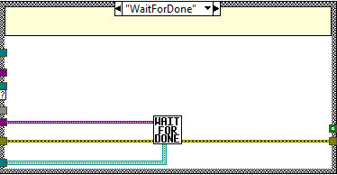 Cases of the consumer loop's case structure: WaitForDone case.abel{figuretwohundredeight07fd9cb2999e02b541d0ecea67a3672a}