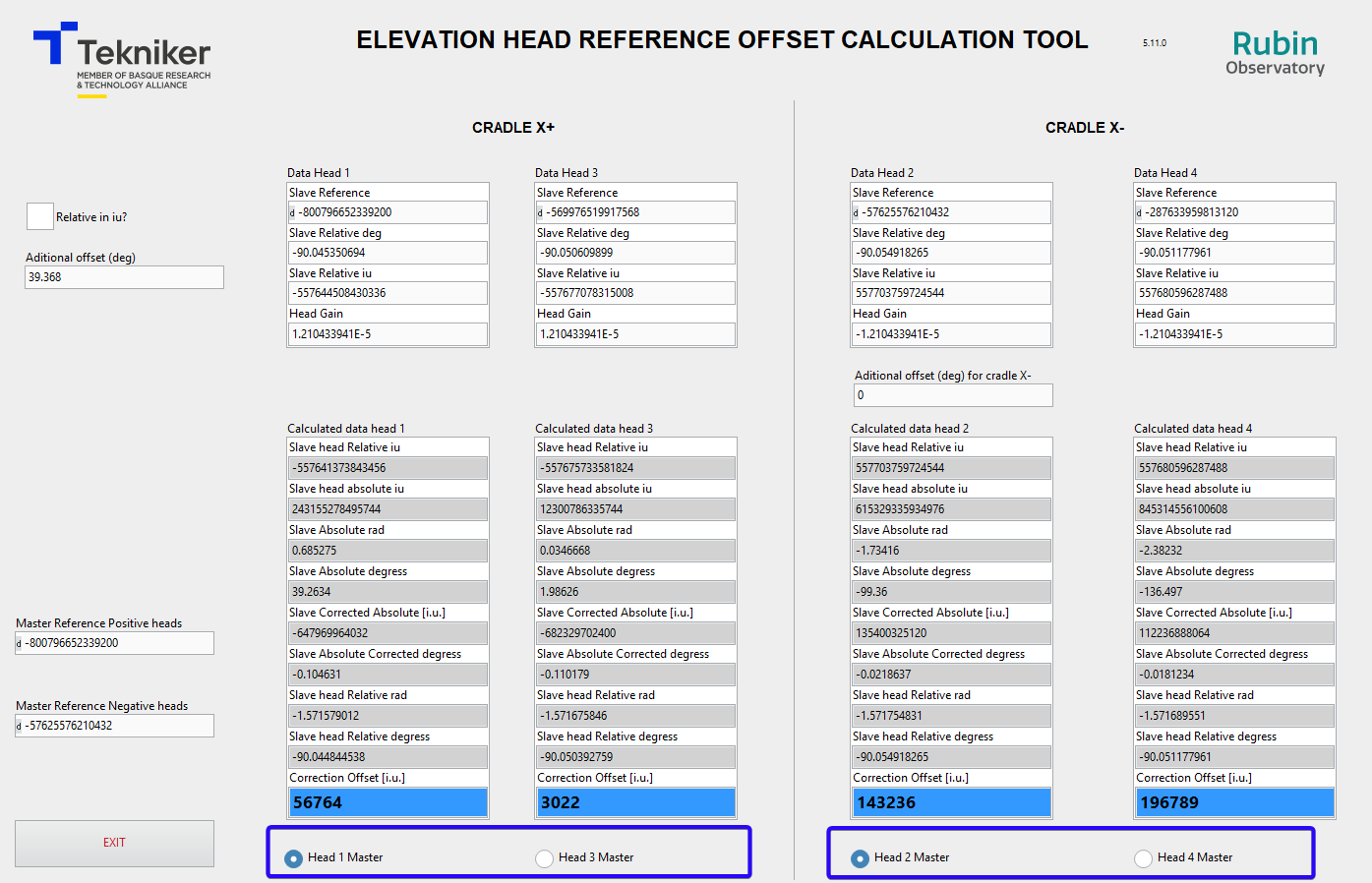 Insert Additional offset in the tool