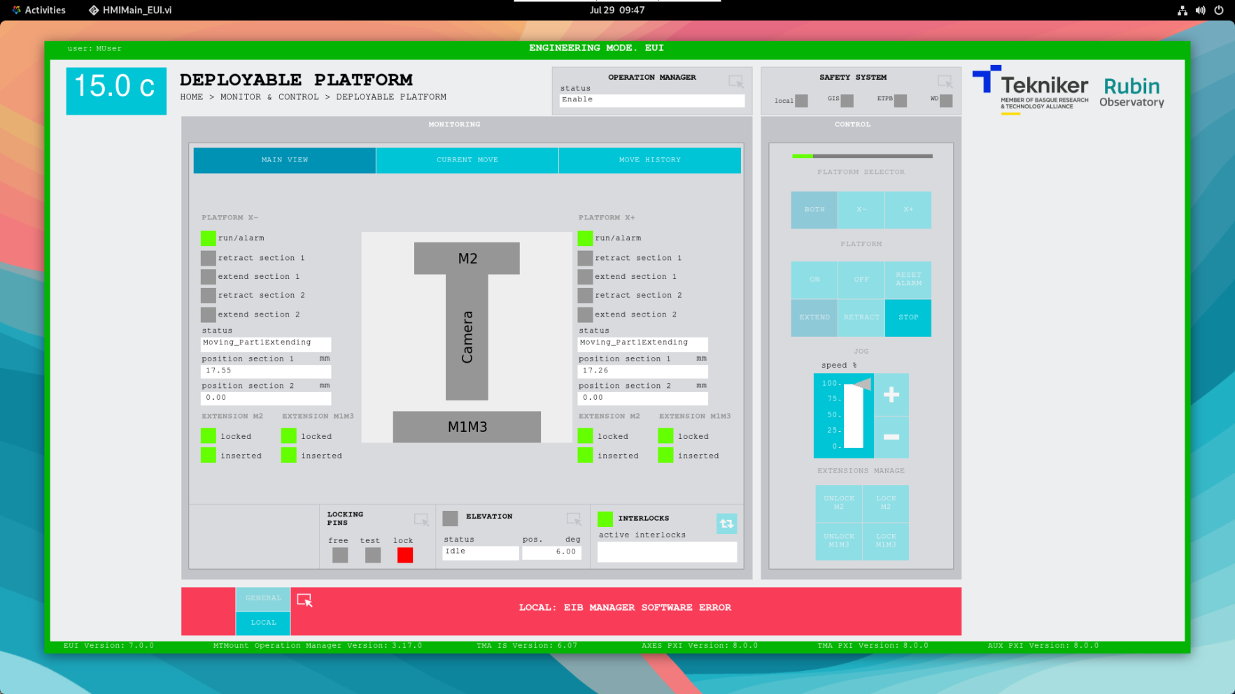 Deployable platform extend