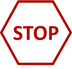 Stop signal